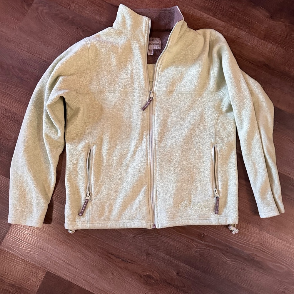 Cabela's Cream Fleece Jacket